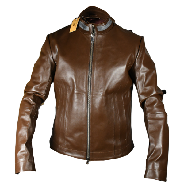 EBLJW-14 Leather Ladies Jacket – Brown