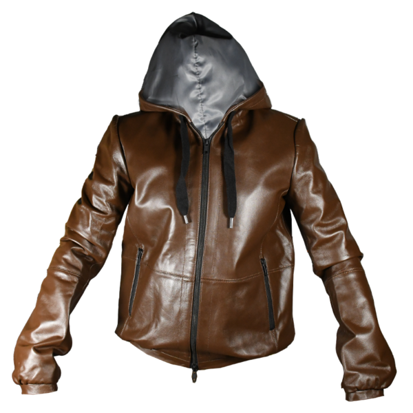 EBLJW-15 Leather Ladies Jacket – Brown