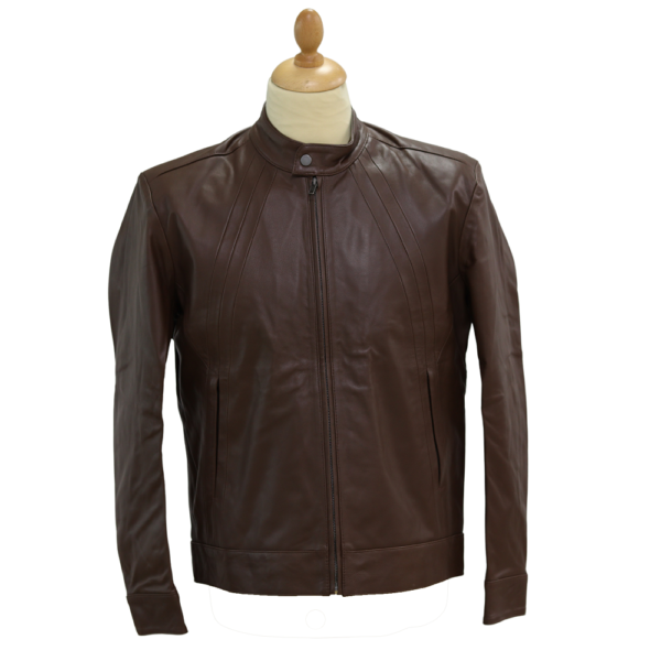 Jacket Full Sleeve With Fur EBLJW-01 Morbido Brown