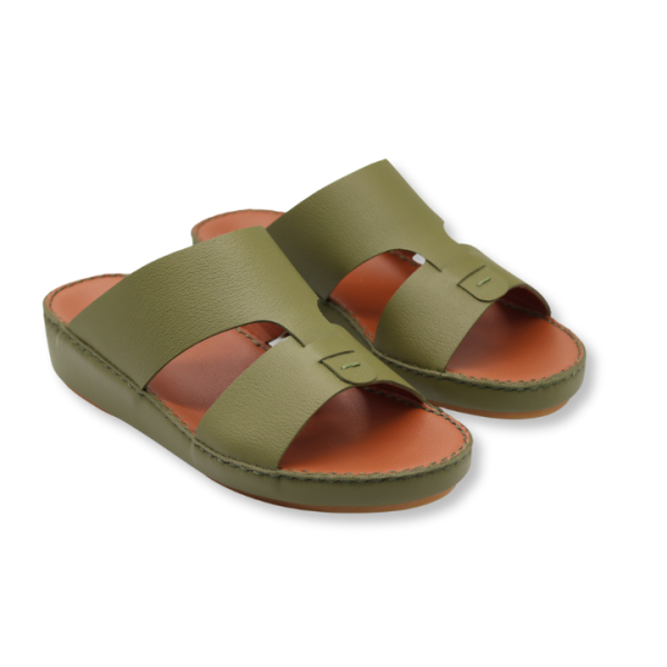 EBL Arabic Sandals AKS10 Olive Green-T